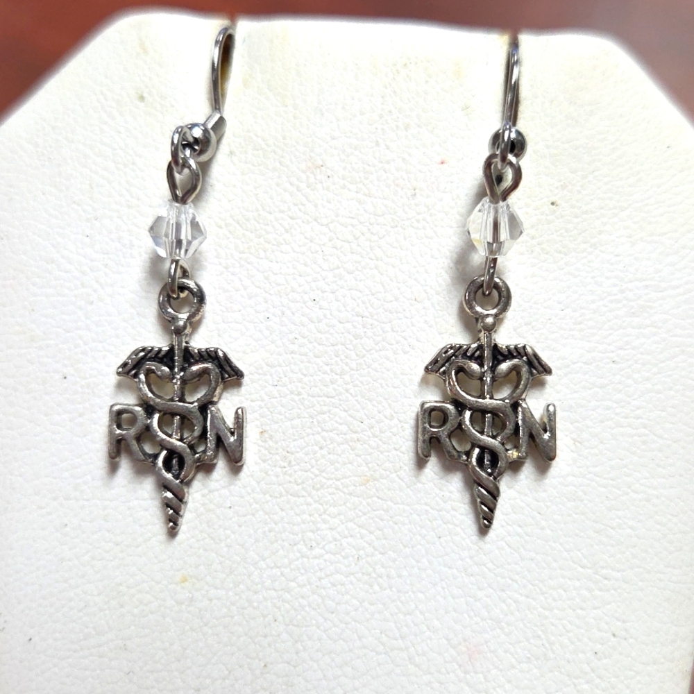 RN Pierced Earrings